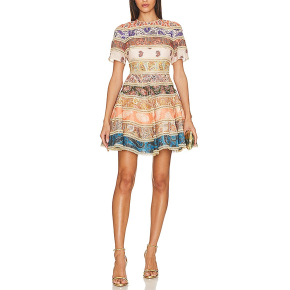 Zimmermann Dresses & Skirts - Zimmermann 'Devi' Black Mini Dress Size M